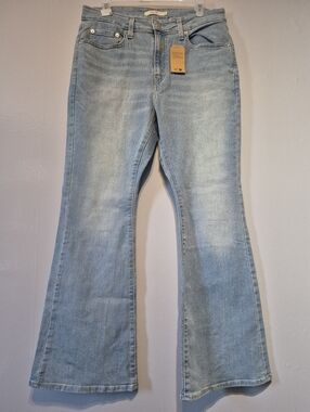 Levi's 726 Light Blue Flare Jeans